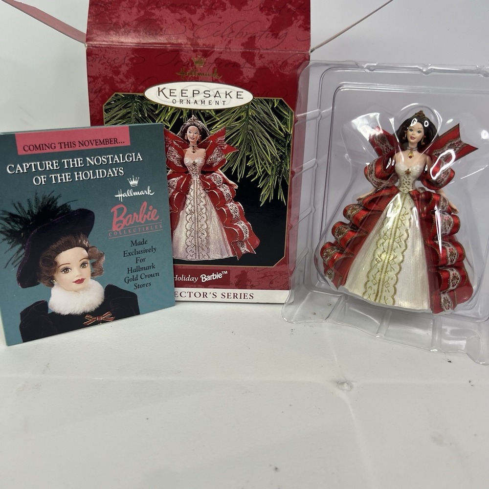 Holiday Barbie Hallmark Keepsake Ornament‎ Collector's Series 1997 Christmas New